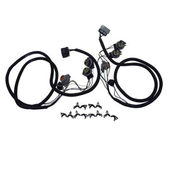 Pair Left & Right Tail Light Lamp Wiring Harness For Chevy Silverado GMC Sierra 6B93BC-57