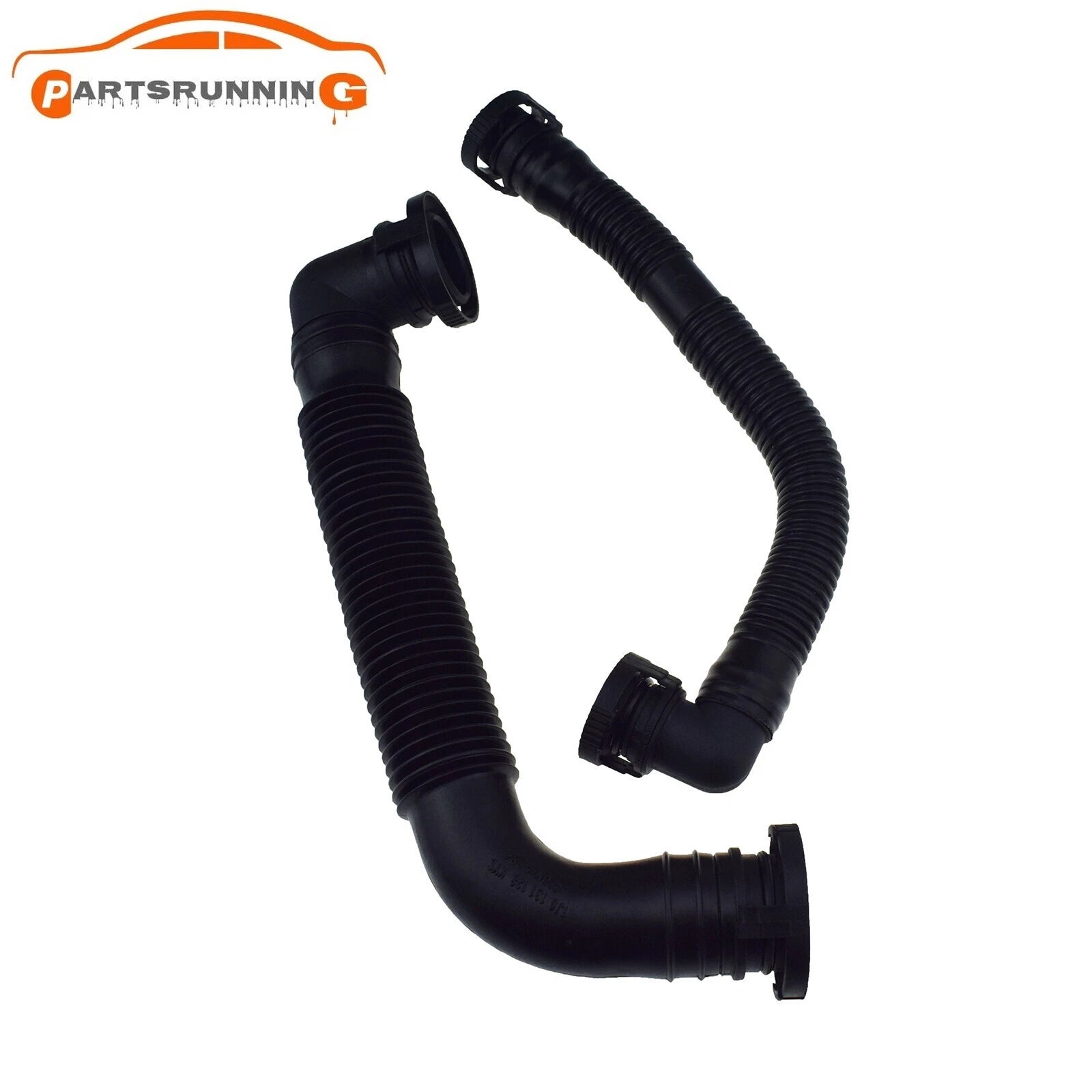 2PCS Secondary Air Pump Hose For VW Jetta Golf MK4 Beetle Audi A3 Skoda Octa 6B93BC-57
