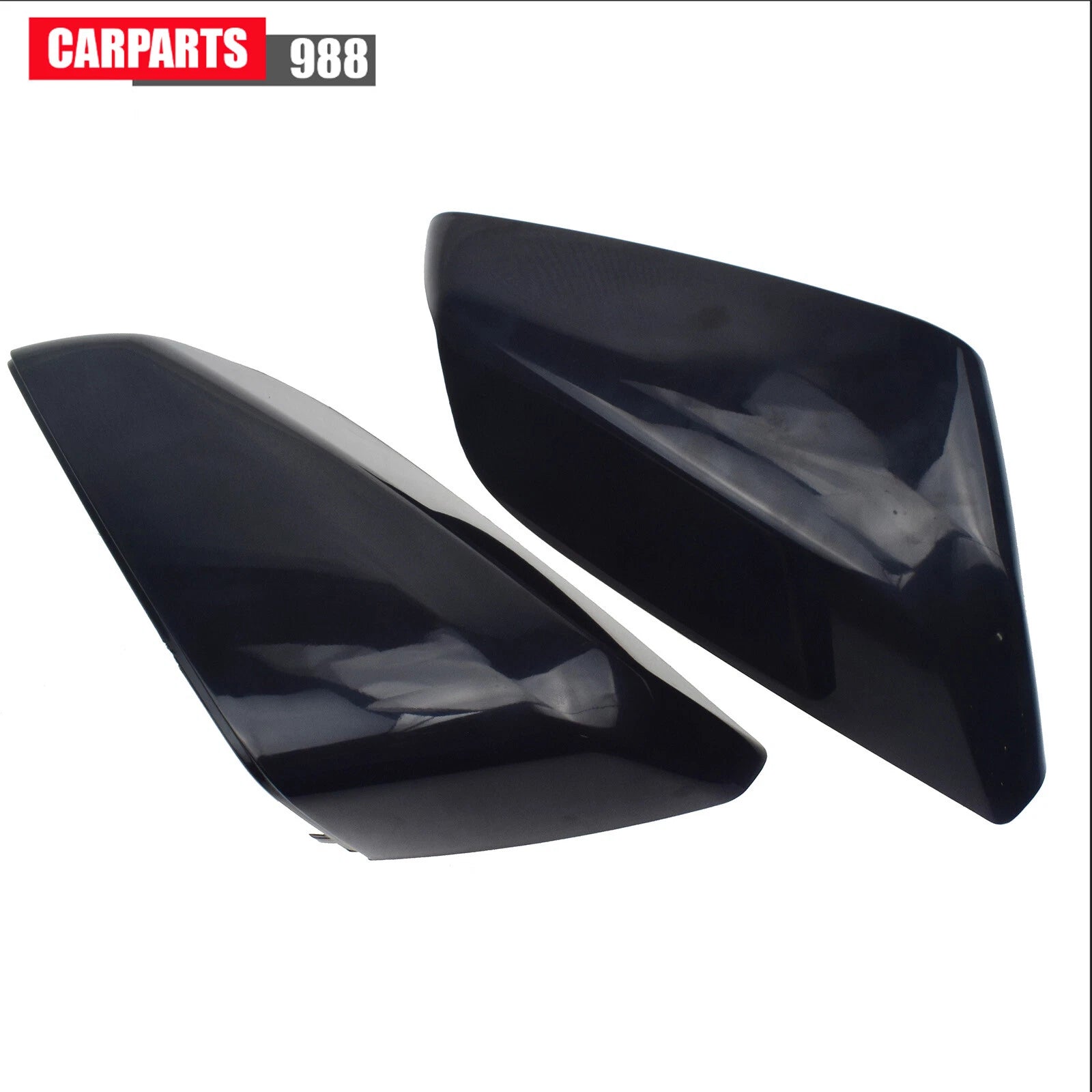 Driver & Passenger Side Mirror Cap Cover Black For 2016-2020 Chevrolet Malibu 6B93BC-57