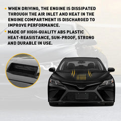Universal Car Decorative Air Flow Intake Hood Vent Scoop Bonnet Sticker Cover EA 6B93BC-57