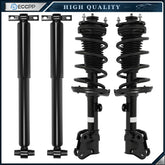 Front Rear Struts & Shocks For 2009-15 Honda Pilot with Coil Spring & Mount Set 6B93BC-57