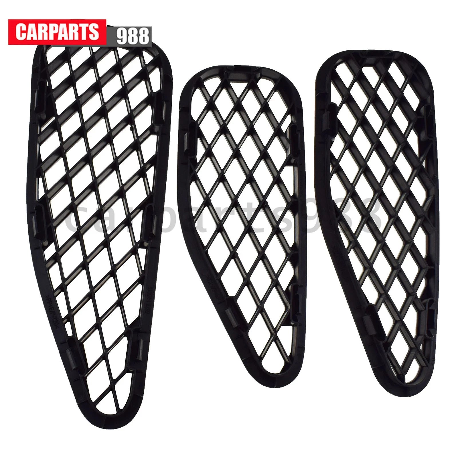 3Pcs Heater Duct Hole Cover Air Cowl Grille Trim For Toyota FJ Cruiser 2007-14 6B93BC-57