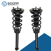 For 2000-2005 Mitsubishi Eclipse Rear Pair Quick Shocks Struts & Coil Spring Set MITSUBISHI