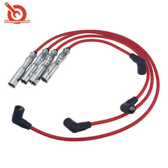 Spark Plug Wire Set For VW Beetle Bora Golf GTI Jetta 2.0L SOHC 27588 144054 6B93BC-57