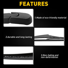 Rear Wiper Arm With Blade Fits Dodge Journey 3.6L 2.4L 2009-2020 ABS 68040371AA 6B93BC-57