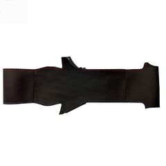 DIY Top Leather Steering Wheel Hand-stitch on Wrap Cover For BMW M5 M6 E63 E60
