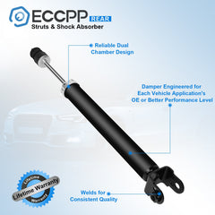 Rear Pair Struts Shocks For 2007-2017 Nissan Altima Left Right ECCPP ECCPP