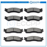 Front Rear Brake Ceramic Pads For 2006 2007 2008 Dodge Ram 1500 Performan 6B93BC-57