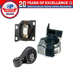 Engine Motor & Trans Mount Kit 2005-2007 Fits Focus 2.3L 3PCS 6B93BC-57