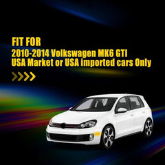 For 2010-2014 Volkswagen MK6 GTI Front LED Side Bumper Marker Smoked Amber LED A 6B93BC-57