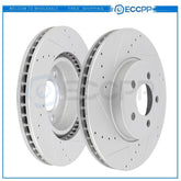 Front Brake Discs Rotors For Chrysler 300 Dodge Challenger Dodge Charger Magnum 6B93BC-57