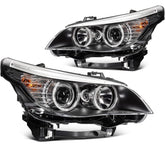 Pair Kit Headlights For 2017-2020 Chevrolet Sonic 1.4L 1.6L 1.8L Black Amber 6B93BC-57