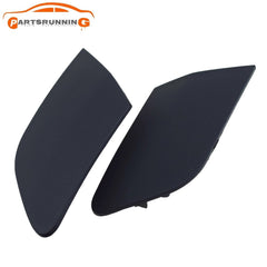 Pair Head Light Headlight Washer Covers For 2005-10 Volkswagen Jetta Rabbit GTI 6B93BC-57