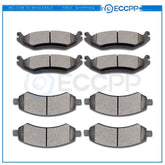 Front Rear Ceramic Brake Pads For Chrysler Aspen Dodge Durango 2018 Ram 1500 6B93BC-57