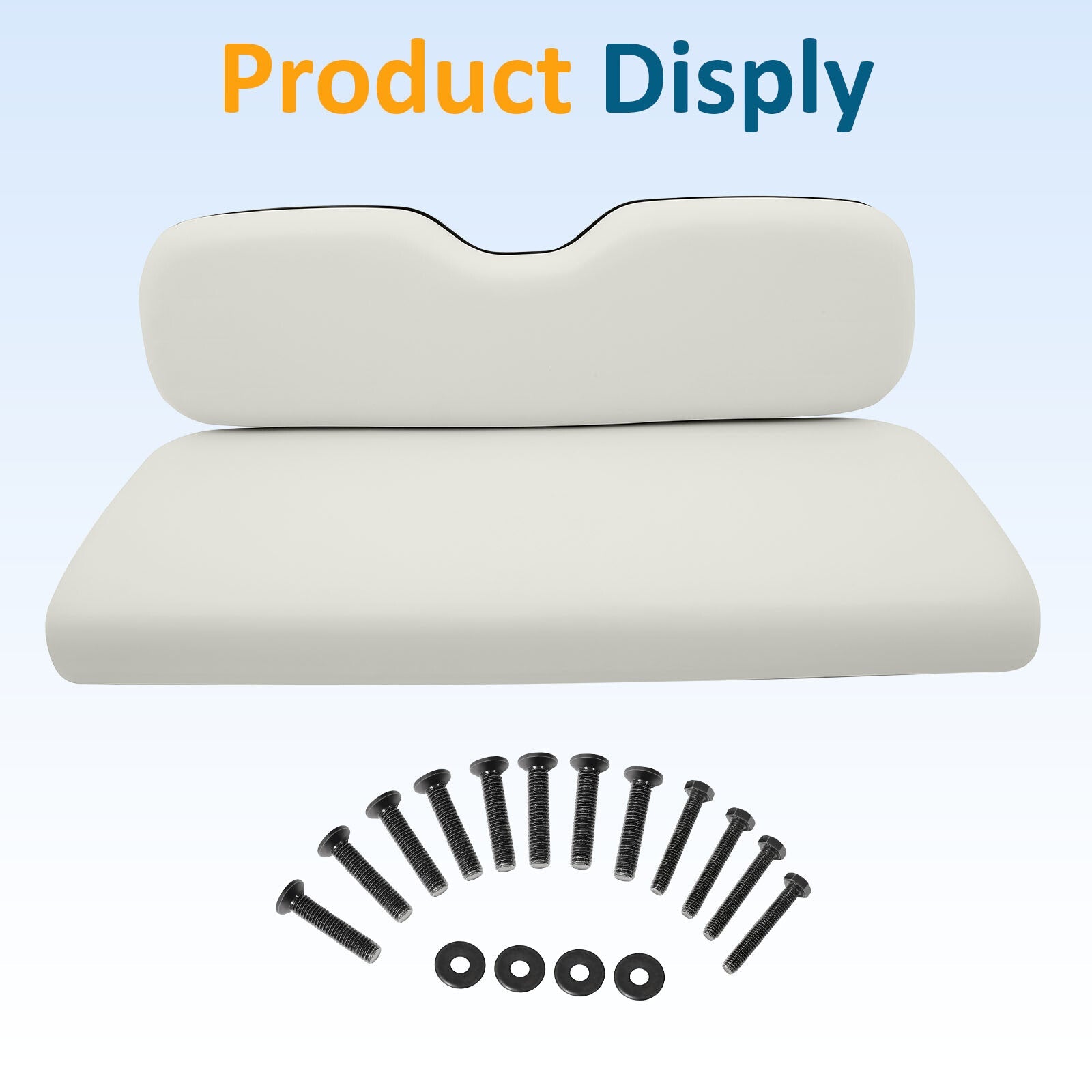 Fits For Madjax & GTW Golf Cart Rear Seat Kits Rear Golf Cart Cushion Set White 6B93BC-57