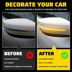 Sequential LED Side Mirror Turn Signal Light For BMW 3 Series G20 G21 G28 19-23 6B93BC-57