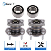 4X Wheel Hub Bearings Front Rear For 2011 2012 2013 2014 Mazda 2 1.5L FWD Only KOEEP