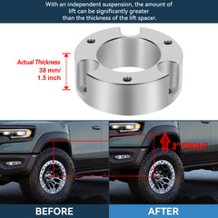3" Front Leveling Lift Kit + Differ Drop Kit For Toyota Tacoma 4Runner 4WD Only