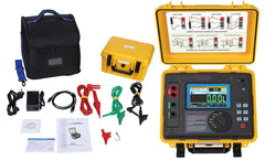 5KV Insulation Resistance Testers with Range 0.5MΩ~10TΩ Storage 1000 Groups Data