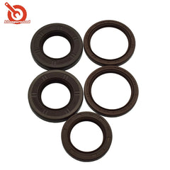 Front Cam & Crank Oil Seals Kit 5pcs For Impreza Forester Outback STi WRX GT 6B93BC-57