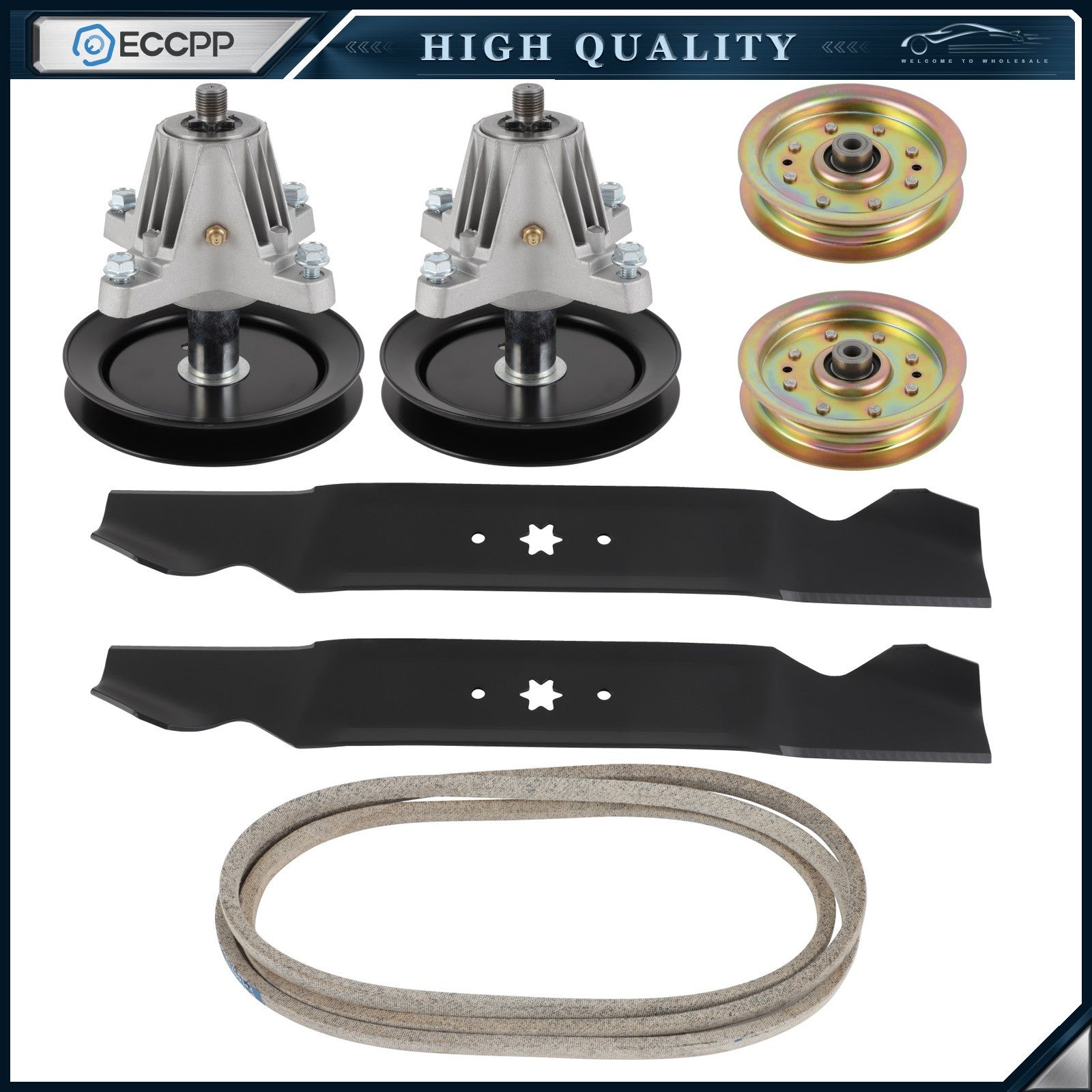 42" Deck Rebuild Kit for Huskee LT4200 Sears Craftsman LT2000 13AJ791G731 6B93BC-57