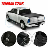 ECCPP 5ft Soft Tri-Fold Tonneau Cover Fits 15-21 Canyon/Colorado 5' Truck Bed ECCPP