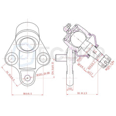 8x Front Lower Ball Joints Tie Rods Sway Bars Fits 1994 1995 Toyota For Corolla KOEEP