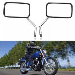 Rectangle Motorcycle Rear View Mirrors for Honda Shadow VLX 600 VT600C VTX1300C 6B93BC-57