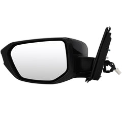 Side Mirror Pair Set Power Black 3 wire For 2016 Honda Civic Left & Right