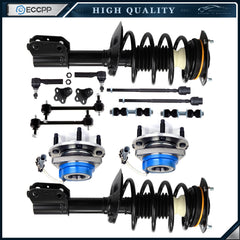 14pc Front Complete Strut Assembly & Suspension Kit For Buick Chevy