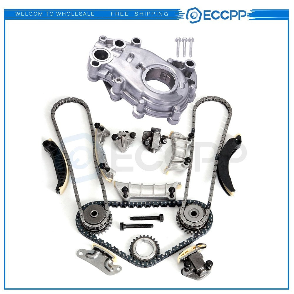 Timing Chain Kit Oil Pump For 04-07 Saturn Suzuki 2.8L 3.6L VIN 7 Cu. 170 N36A KOEEP