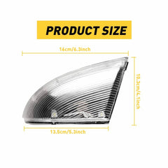 For 09-14 Dodge Ram 1500 2500 Passenger Mirror Signal Turn Puddle Light Lamp 6B93BC-57