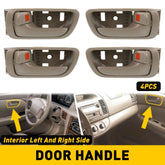 4x Door Handle For Set Toyota 2002-06 Camry & Front Rear Inner 6920533030E Beige 6B93BC-57