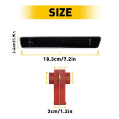 SMOKED Lens Rear LED Side Marker Light Bumper Reflector For 99-2004 Ford Mustang 6B93BC-57