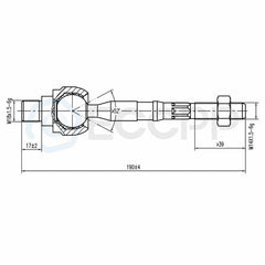 Fits 2003-2009 Kia Sorento 4pcs Front Inner & Outer Tie Rod Links Steering Part 6B93BC-57