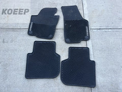 2012 - 2022 VW PASSAT INTERIOR ALLWEATHER RUBBER FLOOR MATS SET OEM 6B93BC-57