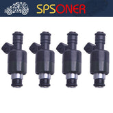 4PCS 17109450 Fuel injector For DAEWOO Nexia Lanos Espero Nubira 1.5 1.6 16V 6B93BC-57