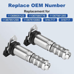 2PCS For BMW 335i 535i 550i M3 M5 X3 X5 X6 VANOS Solenoid Valve 11368605123 6B93BC-57