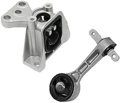 Fits 2006-2011 Honda Civic 1.8L MANUAL Upper Torque & Trans Mount Set 2pc : 6B93BC-57