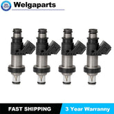 4PCS Fuel Injectors for 1999-2001 Honda CR-V 2.0 FJ339 06164-PCA-000 NO Tips 6B93BC-57
