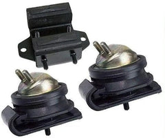 Fits 1989-1994 Nissan 240SX 2.4L Front L & R & Transmission Mount Set 3PCS : 6B93BC-57