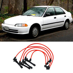 IGNITION SPARK PLUG WIRES for 92-02 ACURA CL EL HONDA ACCORD CIVIC ODYSSEY OASIS 6B93BC-57