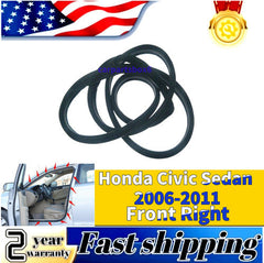 Front Right Body Side Weatherstrip Seal For Honda Civic Sedan 2006-2011 6B93BC-57