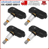 4pcs TPMS PMV-107K 42607-50010 42607-50011 Tyre Pressure Sensor TPMS for Lexus 6B93BC-57
