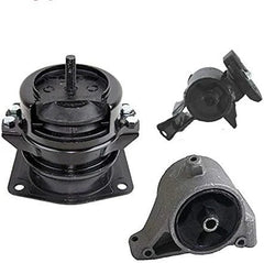 Fits 2003-2006 Acura MDX 3.5L Front Front Right & Rear Motor Mount Set 3PCS 6B93BC-57