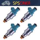 4pcs High quality 0280150993 Fuel Injector for Fiesta Ka Courier 1.0/1.3L 6B93BC-57