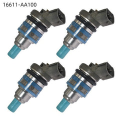 For SUBARU Impreza WRX GC8 1.8L 2.2L H4 2.5L 93-1999 Fuel Injector 16611AA100 4X 6B93BC-57