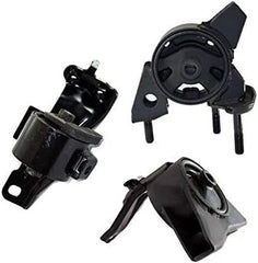 Fits 1993-1997 Toyota Corolla 1.6L/1.8L MANUAL Front RT/Rear/Trans Mount 3PCS : 6B93BC-57