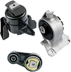 Motor & Trans Mount Set 3pc fits Ford Fusion 10-12 3.0L 6B93BC-57