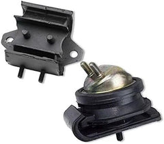 Fits 2000-2004 Nissan Frontier/Xterra 3.3L 2WD FR L or R Motor Trans Mount 2pc 6B93BC-57